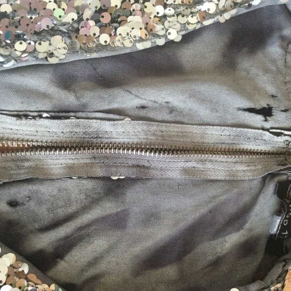 Silver Sparkly Dress size M - Picture 5 of 7